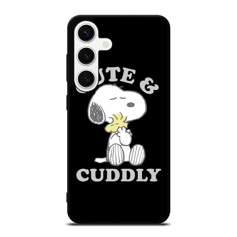 SNOOPY THE PEANUTS CUTE AND CUDDLY Samsung Galaxy S24 Case Cover