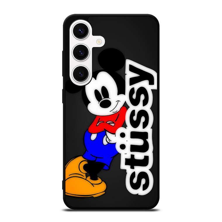 STUSSY MICKEY MOUSE Samsung Galaxy S24 Case Cover