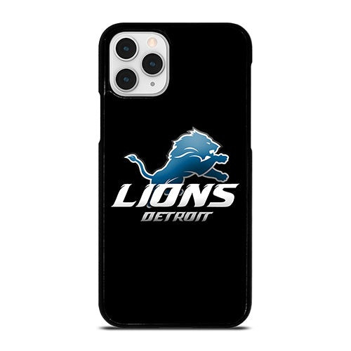 DETROIT LIONS BLACK iPhone 11 Pro Case Cover