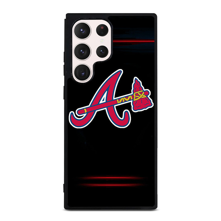 ATLANTA BRAVES ICON BASEBALL TEAM Samsung Galaxy S23 Ultra Case Cover