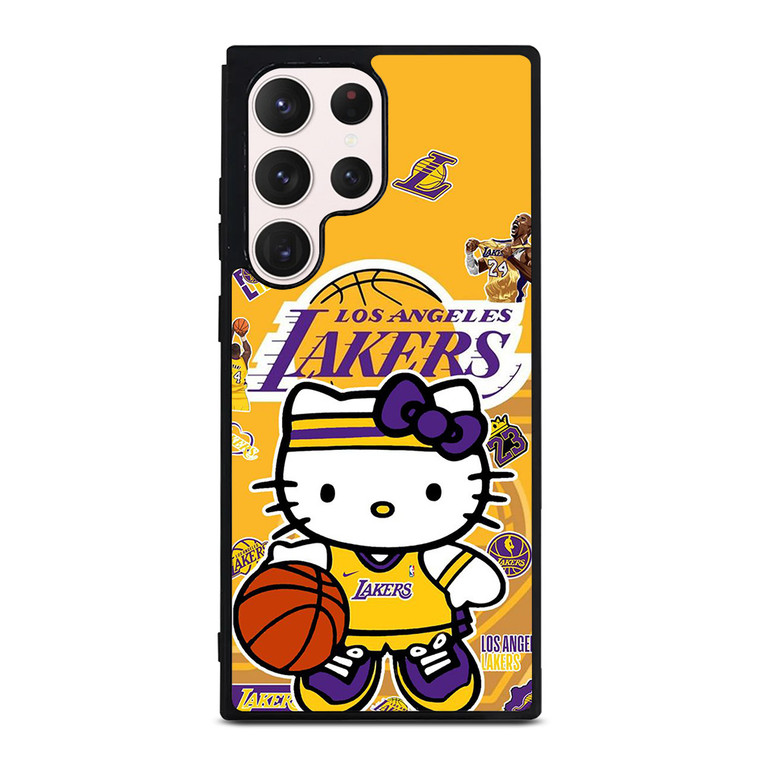 HELLO KITTY LA LAKERS KOBE BRYANT Samsung Galaxy S23 Ultra Case Cover