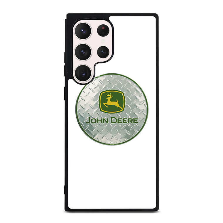 JOHN DEERE TRACTOR METAL LOGO Samsung Galaxy S23 Ultra Case Cover JOHN DEERE TRACTOR METAL LOGO Samsung Galaxy S23 Ultra Case Cover