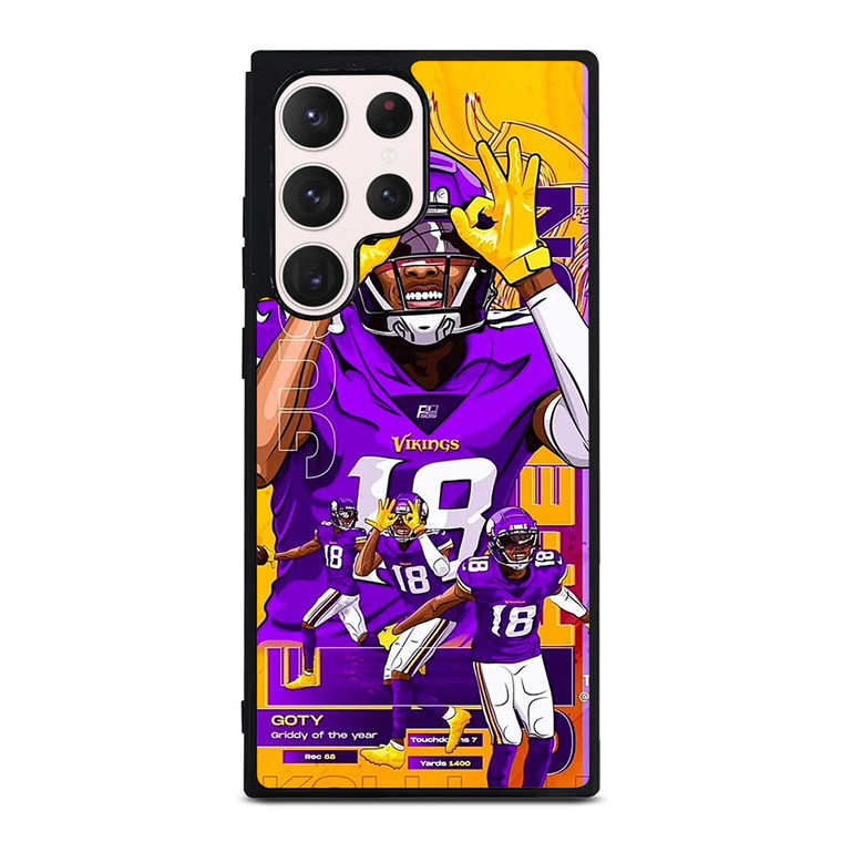 JUSTIN JEFFERSON MINNESOTA VIKINGS NFL Samsung Galaxy S23 Ultra Case Cover