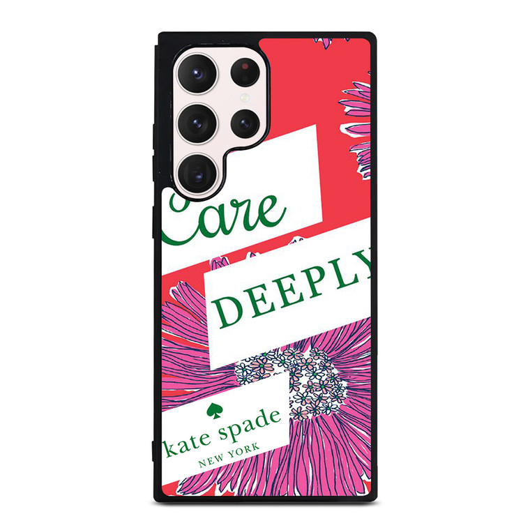 KATE SPADE NEW YORK CARE DEEPLY Samsung Galaxy S23 Ultra Case Cover