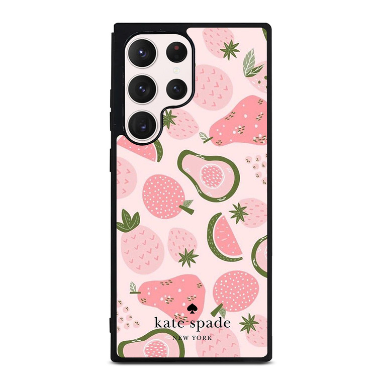 KATE SPADE NEW YORK LOGO FRUITS Samsung Galaxy S23 Ultra Case Cover