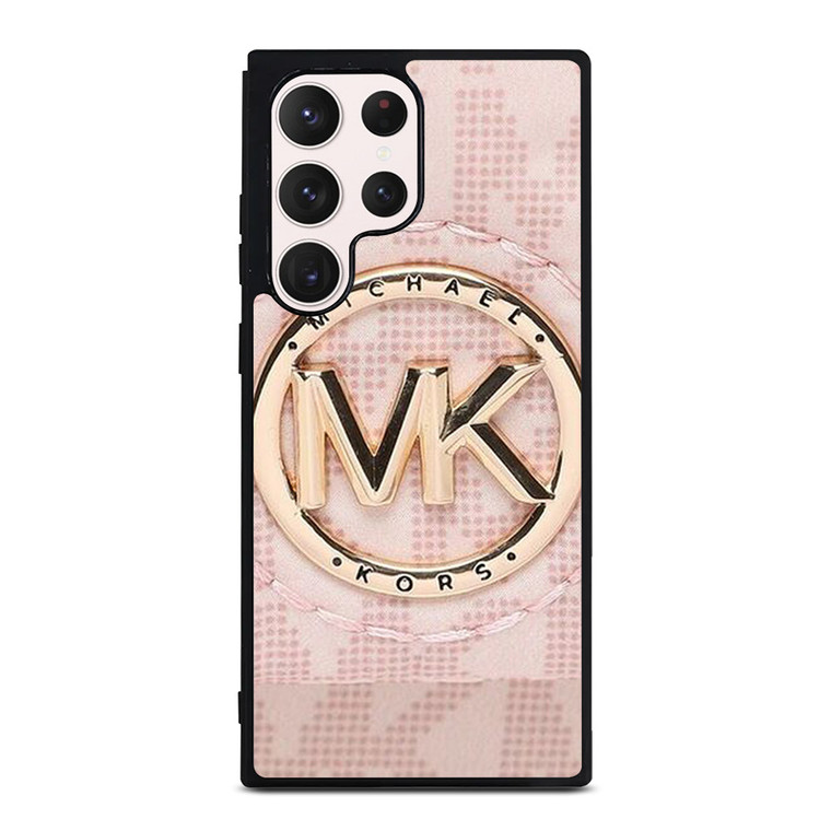 MICHAEL KORS LOGO MK PINK Samsung Galaxy S23 Ultra Case Cover