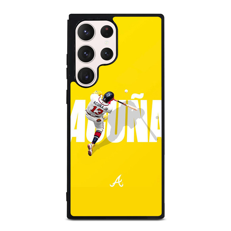 RONALD ACUNA JR ATLANTA BRAVES 13 Samsung Galaxy S23 Ultra Case Cover RONALD ACUNA JR ATLANTA BRAVES 13 Samsung Galaxy S23 Ultra Case Cover