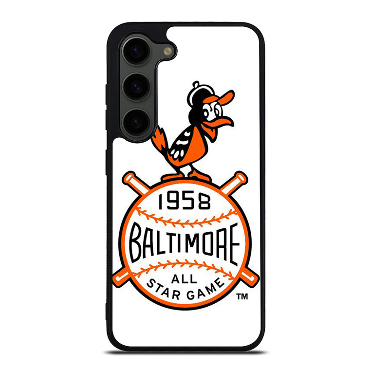 BALTIMORE ORIOLES LOGO BASEBALL TEAM 1958 Samsung Galaxy S23 Plus Case Cover