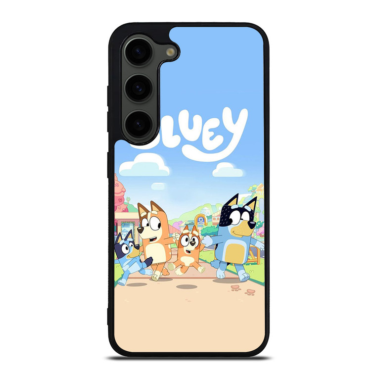CARTOON BLUEY CHARACTERS Samsung Galaxy S23 Plus Case Cover