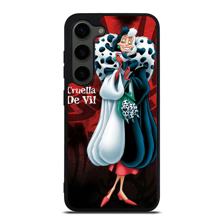 CRUELLA DE VIL DISNEY VILLAIN Samsung Galaxy S23 Plus Case Cover