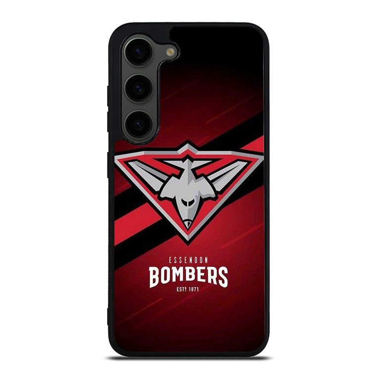 ESSENDON BOMBERS FOOTBALL CLUB LOGO Samsung Galaxy S23 Plus Case Cover