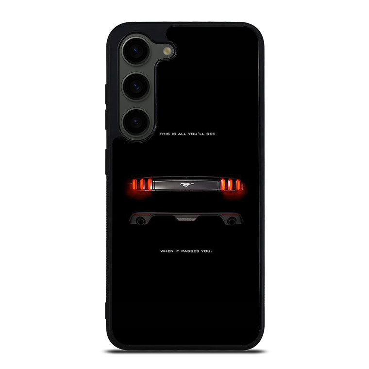 FORD MUSTANG CAR BACKLIGHT Samsung Galaxy S23 Plus Case Cover