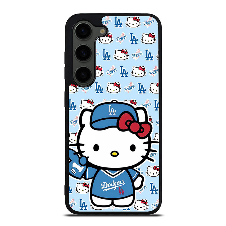 HELLO KITTY LA DODGERS LOS ANGELES BASEBALL Samsung Galaxy S23 Plus Case Cover