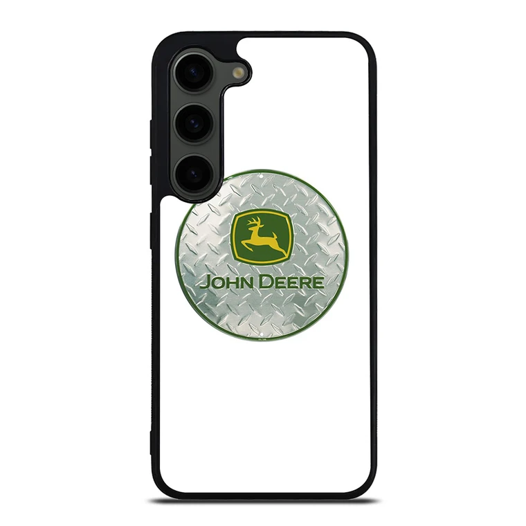 JOHN DEERE TRACTOR METAL LOGO Samsung Galaxy S23 Plus Case Cover