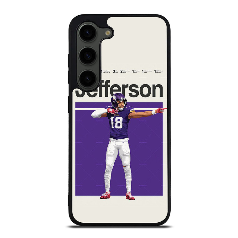 JUSTIN JEFFERSON NFL MINNESOTA VIKINGS Samsung Galaxy S23 Plus Case Cover