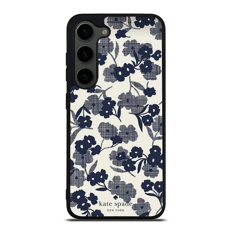 KATE SPADE NEW YORK BLUE FLORAL Samsung Galaxy S23 Plus Case Cover