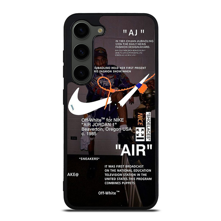 OFF-WHITE NIKE AIR JORDAN MICHAEL Samsung Galaxy S23 Plus Case Cover OFF-WHITE NIKE AIR JORDAN MICHAEL Samsung Galaxy S23 Plus Case Cover