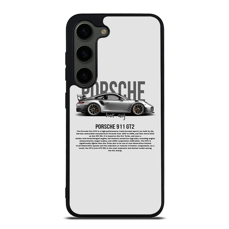 PORSCHE 911GT2 Samsung Galaxy S23 Plus Case Cover PORSCHE 911GT2 Samsung Galaxy S23 Plus Case Cover