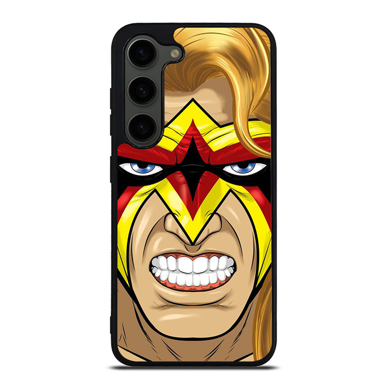 ULTIMATE WARRIOR WWE FACE CARTOON Samsung Galaxy S23 Plus Case Cover
