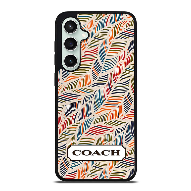 COACH NEW YORK LOGO MONOGRAM SEAMLESS PATTERN Samsung Galaxy S23 FE Case Cover