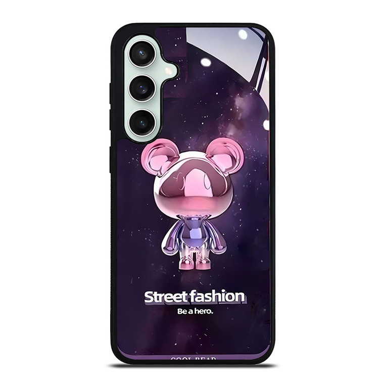 COOL BEAR STREET FASHION BE A HERO Samsung Galaxy S23 FE Case Cover