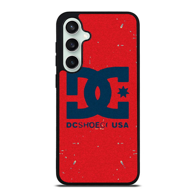 DC SHOE USA LOGO RED Samsung Galaxy S23 FE Case Cover