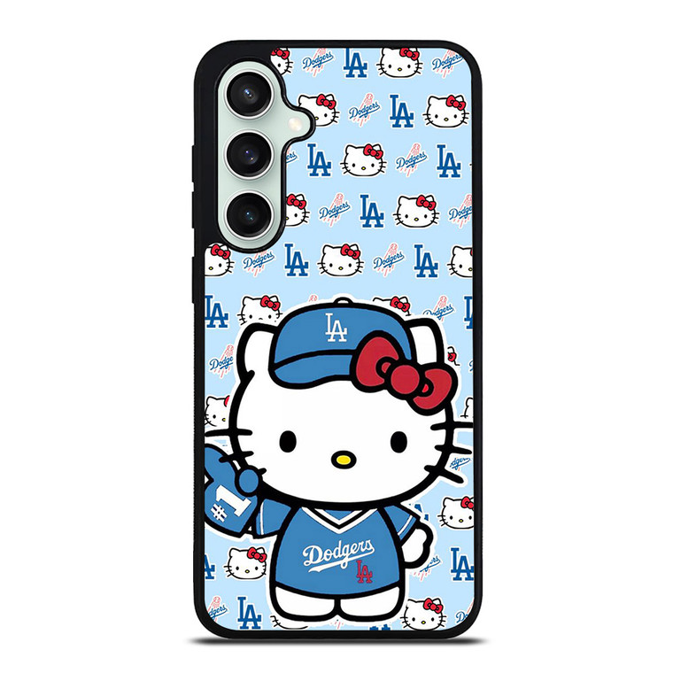 HELLO KITTY LA DODGERS LOS ANGELES BASEBALL Samsung Galaxy S23 FE Case Cover