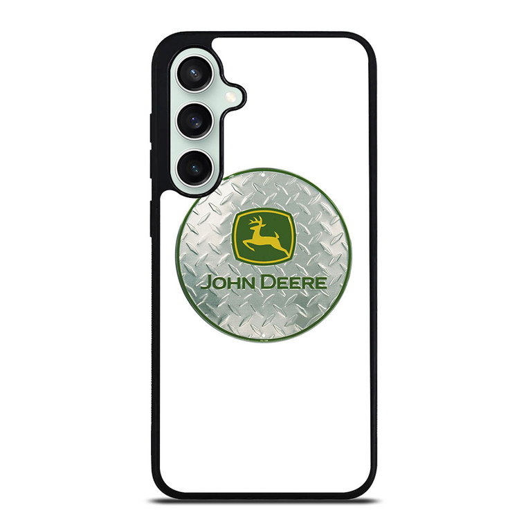 JOHN DEERE TRACTOR METAL LOGO Samsung Galaxy S23 FE Case Cover JOHN DEERE TRACTOR METAL LOGO Samsung Galaxy S23 FE Case Cover