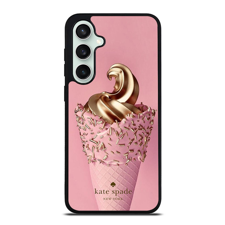 KATE SPADE NEW YORK LOGO GOLDEN ICE CREAM Samsung Galaxy S23 FE Case Cover