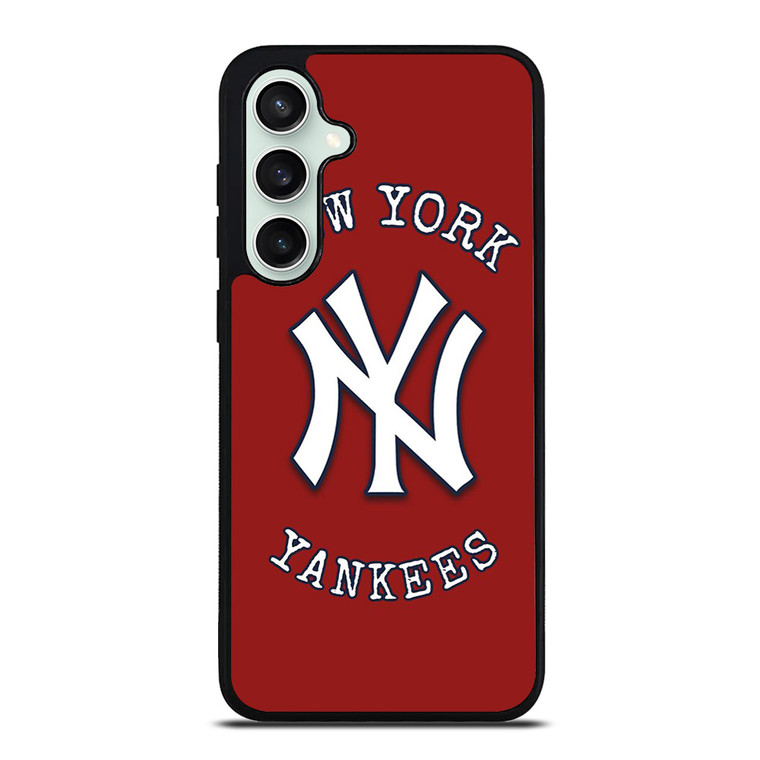 NEW YORK YANKEES BASEBALL LOGO RED Samsung Galaxy S23 FE Case Cover NEW YORK YANKEES BASEBALL LOGO RED Samsung Galaxy S23 FE Case Cover
