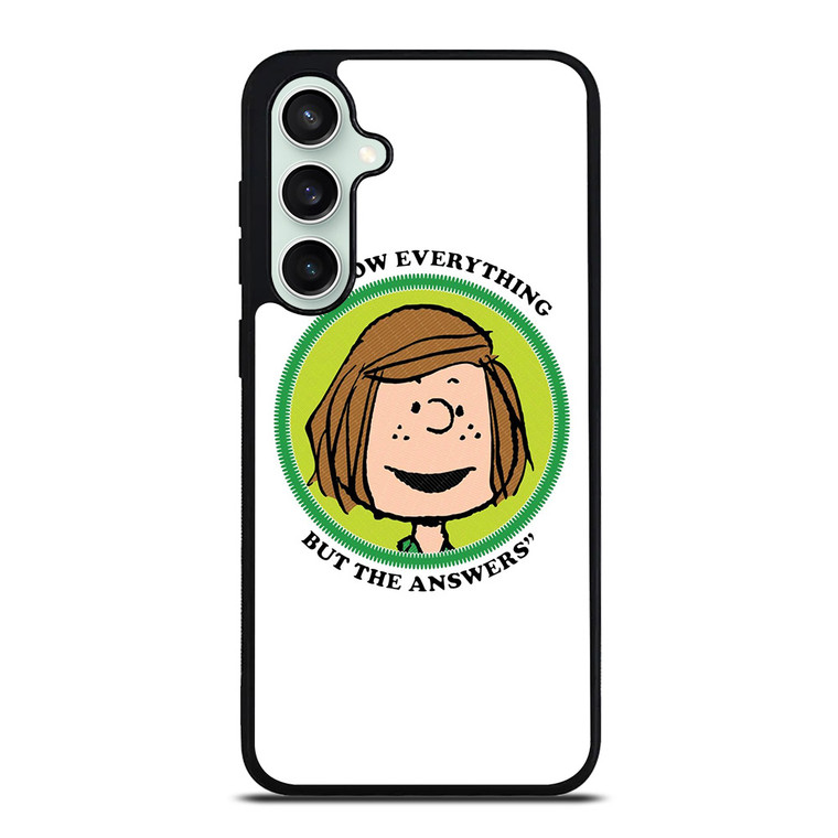 PEPPERMINT PATTY THE PEANUTS Samsung Galaxy S23 FE Case Cover