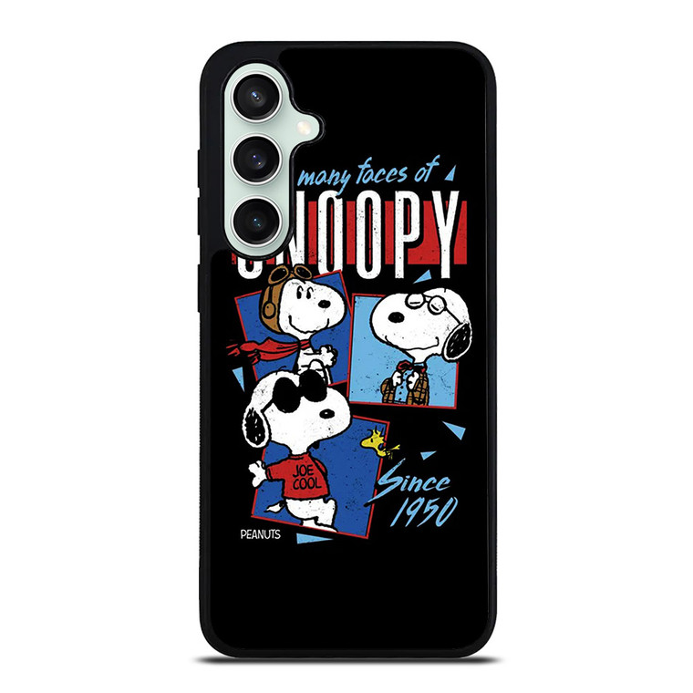 SNOOPY FACES THE PEANUTS CARTOON Samsung Galaxy S23 FE Case Cover SNOOPY FACES THE PEANUTS CARTOON Samsung Galaxy S23 FE Case Cover