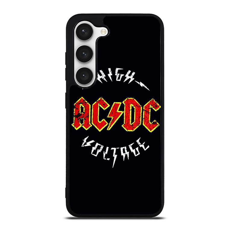 ACDC AC DC BAND HIGH VOLTAGE Samsung Galaxy S23 Case Cover