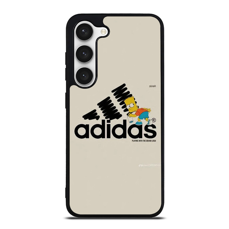 ADIDAS LOGO BART SIMPSONS Samsung Galaxy S23 Case Cover