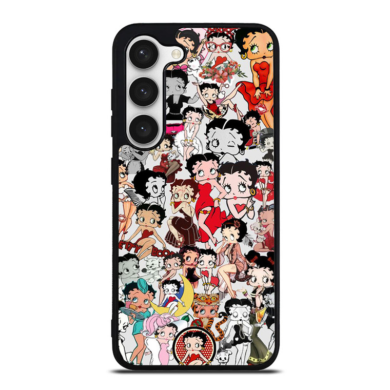 BETTY BOOP CARTOON COLLAGE Samsung Galaxy S23 Case Cover
