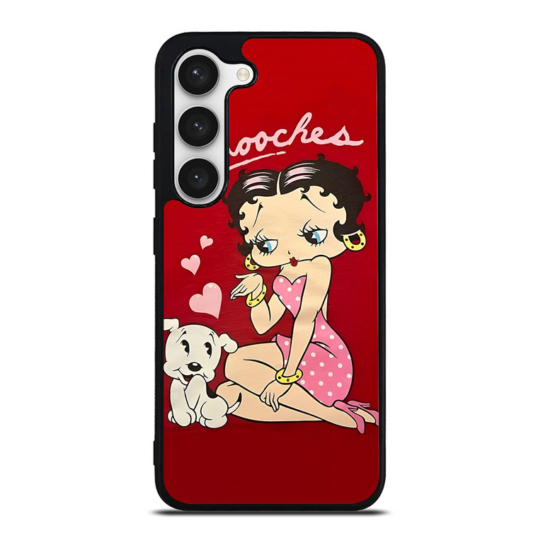 BETTY BOOP SMOOCHES Samsung Galaxy S23 Case Cover