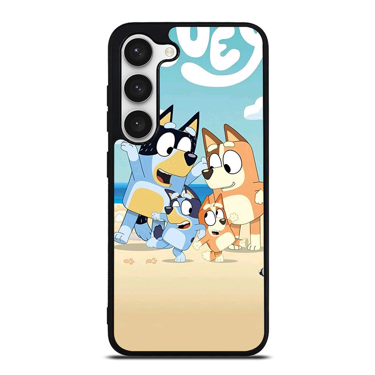 BLUEY HEELERS FAMILY CARTOON Samsung Galaxy S23 Case Cover