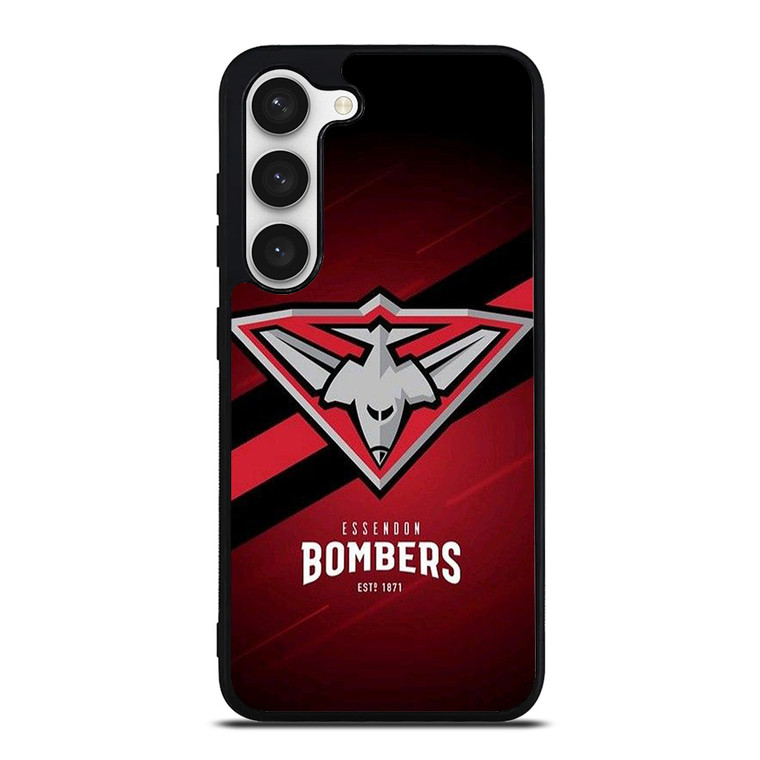 ESSENDON BOMBERS FOOTBALL CLUB LOGO Samsung Galaxy S23 Case Cover