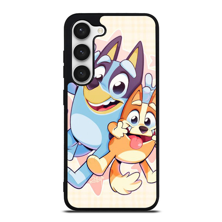 HEELER BLUEY CARTOON SERIES Samsung Galaxy S23 Case Cover HEELER BLUEY CARTOON SERIES Samsung Galaxy S23 Case Cover