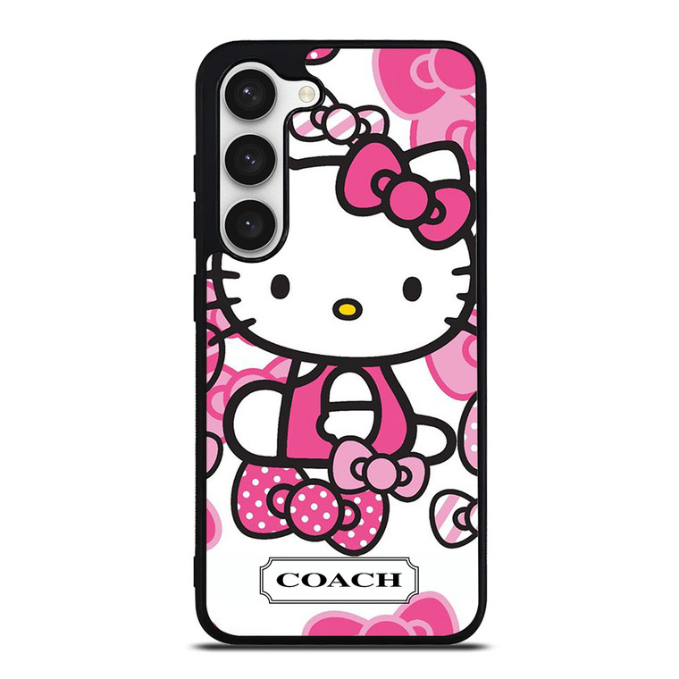 HELLO KITTY COACH NEW YORK PINK Samsung Galaxy S23 Case Cover