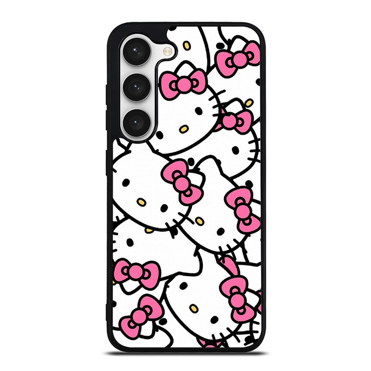 HELLO KITTY FACE COLLAGE Samsung Galaxy S23 Case Cover