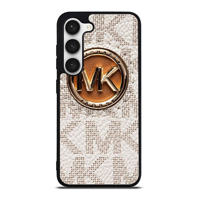 MICHAEL KORS LOGO MK WHITE Samsung Galaxy S23 Case Cover MICHAEL KORS LOGO MK WHITE Samsung Galaxy S23 Case Cover