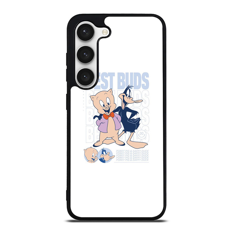 PORKY PIG AND DAFFY DUCKS BEST BUDS Samsung Galaxy S23 Case Cover PORKY PIG AND DAFFY DUCKS BEST BUDS Samsung Galaxy S23 Case Cover