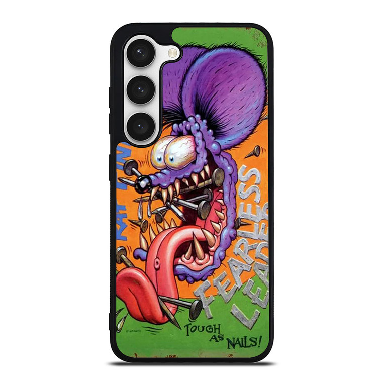 RAT FINK CARTOON FEARLESS LEADER Samsung Galaxy S23 Case Cover RAT FINK CARTOON FEARLESS LEADER Samsung Galaxy S23 Case Cover