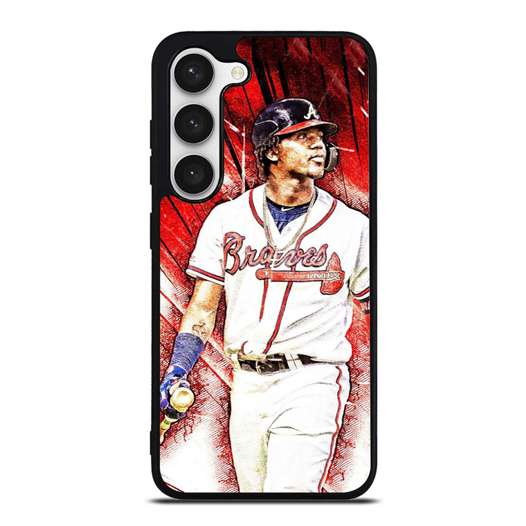 RONALD ACUNA JR ATLANTA BRAVES PLAYER Samsung Galaxy S23 Case Cover