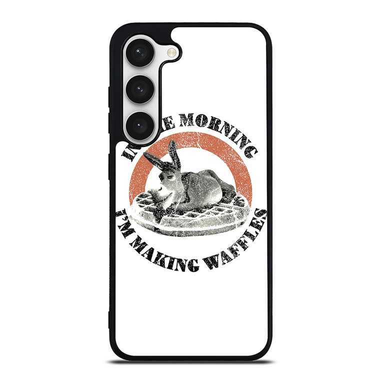 SHREK DONKEY MAKING WAFFLES Samsung Galaxy S23 Case Cover SHREK DONKEY MAKING WAFFLES Samsung Galaxy S23 Case Cover