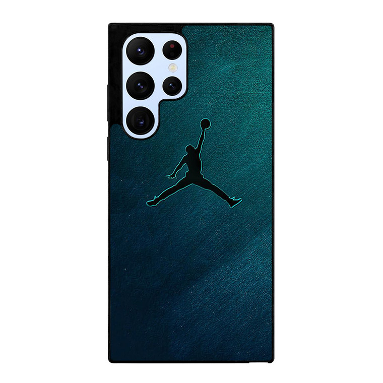 AIR JORDAN LOGO NIKE BLUE Samsung Galaxy S22 Ultra Case Cover