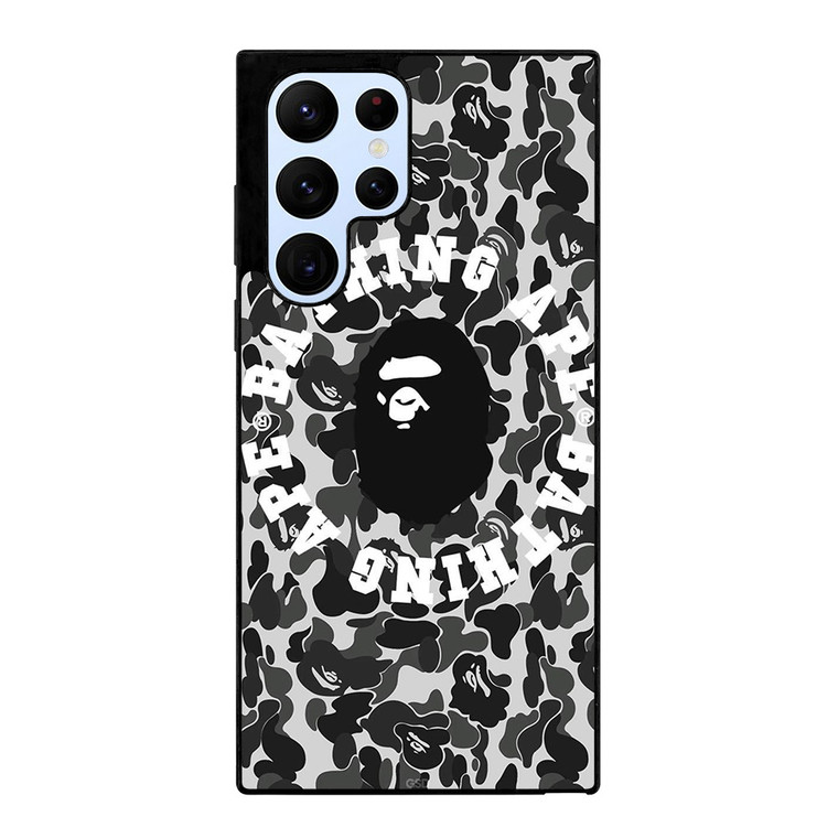 BAPE THING APE CAMO Samsung Galaxy S22 Ultra Case Cover