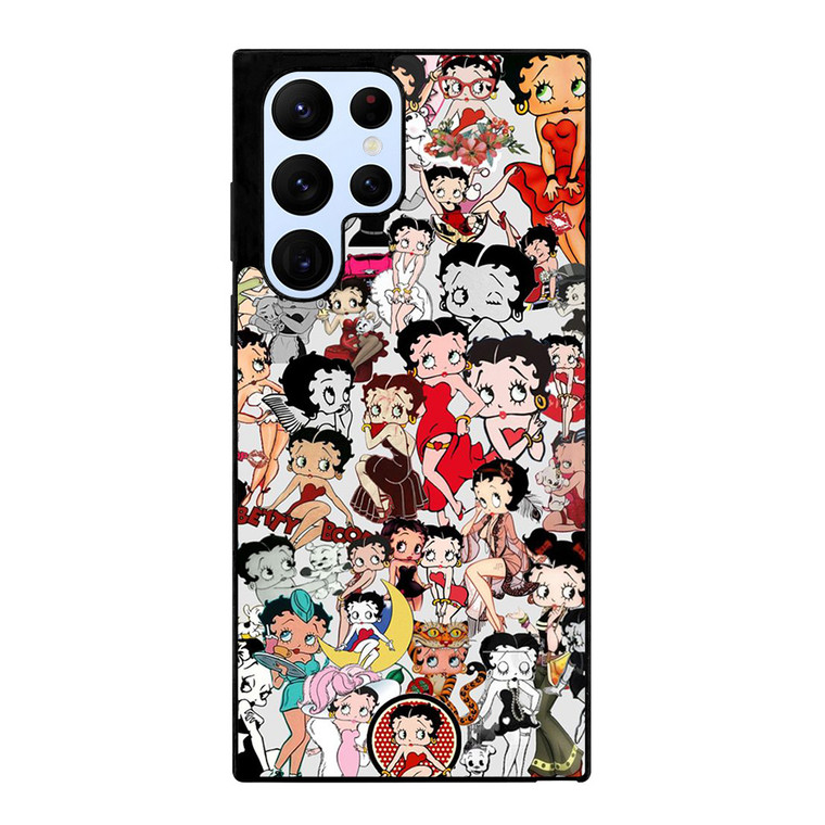 BETTY BOOP CARTOON COLLAGE Samsung Galaxy S22 Ultra Case Cover