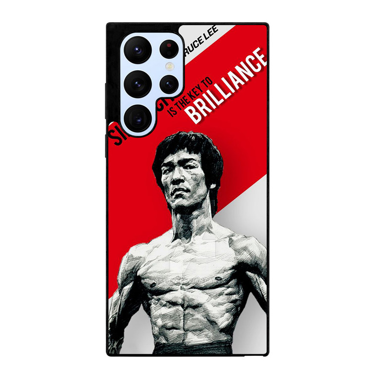 BRUCE LEE SIMPLICITY Samsung Galaxy S22 Ultra Case Cover
